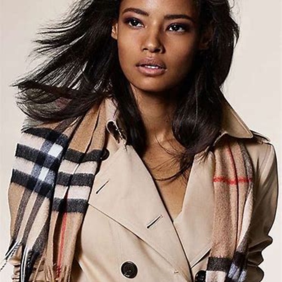 Burberry Accessories - Burberry Classic Check Cashmere Scarf